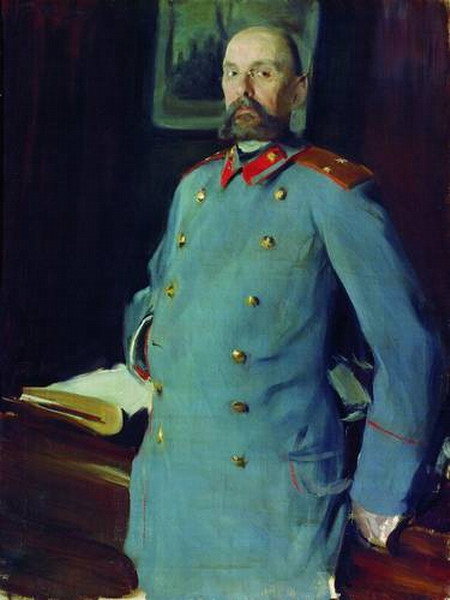 Портрет коменданта Мариинского дворца генерал-майора Павла Аркадьевича Шевелева.