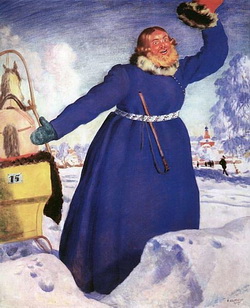 Извозчик-лихач (из серии Русские типы, 1920 г.)