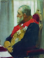 Портрет П.И. Саломона (Б.М. Кустодиев, 1902-1903 г.)