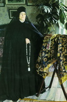 Монахиня (Б. Кустодиев, 1908 г.)