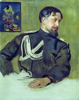 Портрет Н.Д. Милиоти (Б.М. Кустодиев, 1916 г.)