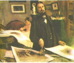 Портрет художника-гравера В.В. Матэ (1902 г.)
