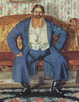 Купец (Б. Кустодиев, 1920 г.)