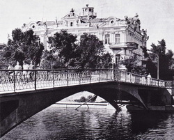 Астрахань, мост через реку Кутум